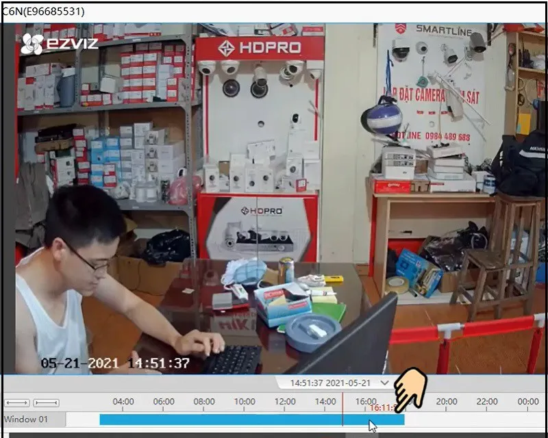 Chọn thời gian phát lại