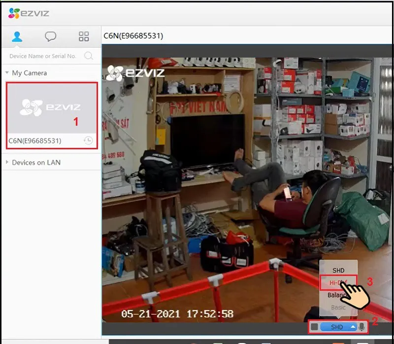 Chọn chất lượng video