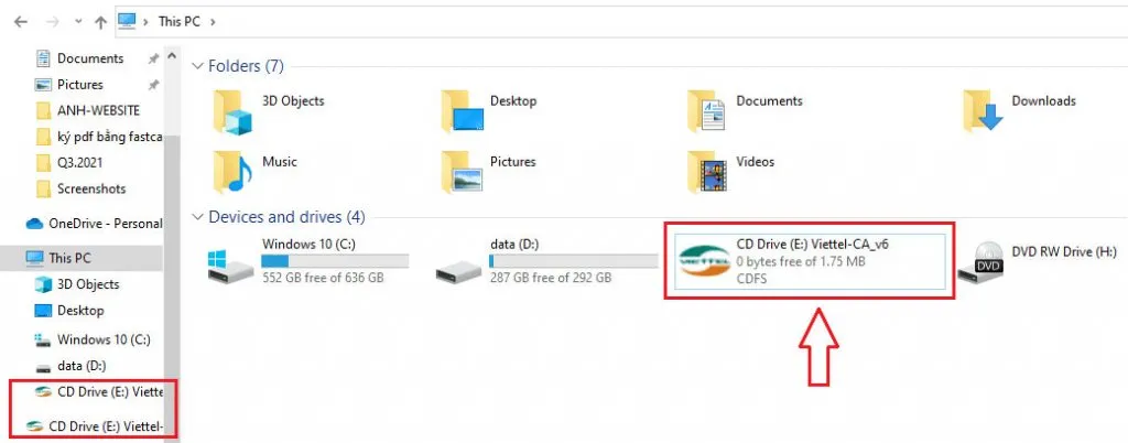 Hướng dẫn cài đặt CKS viettel