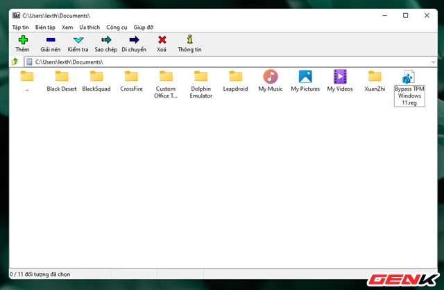 Giải nén tệp tin nhanh chóng với 7-Zip