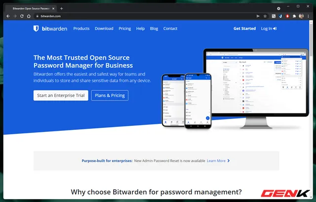 Quản lý mật khẩu an toàn với Bitwarden