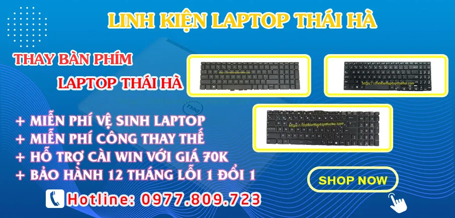 Quy trình kỹ thuật viên thay bàn phím laptop chuyên nghiệp