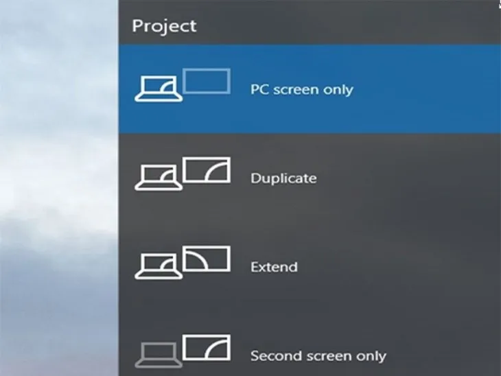 Các chế độ hiển thị màn hình trên hệ điều hành Windows