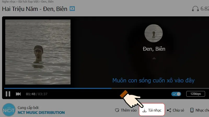 Nháº¥n chá» n Táº£i nháº¡c