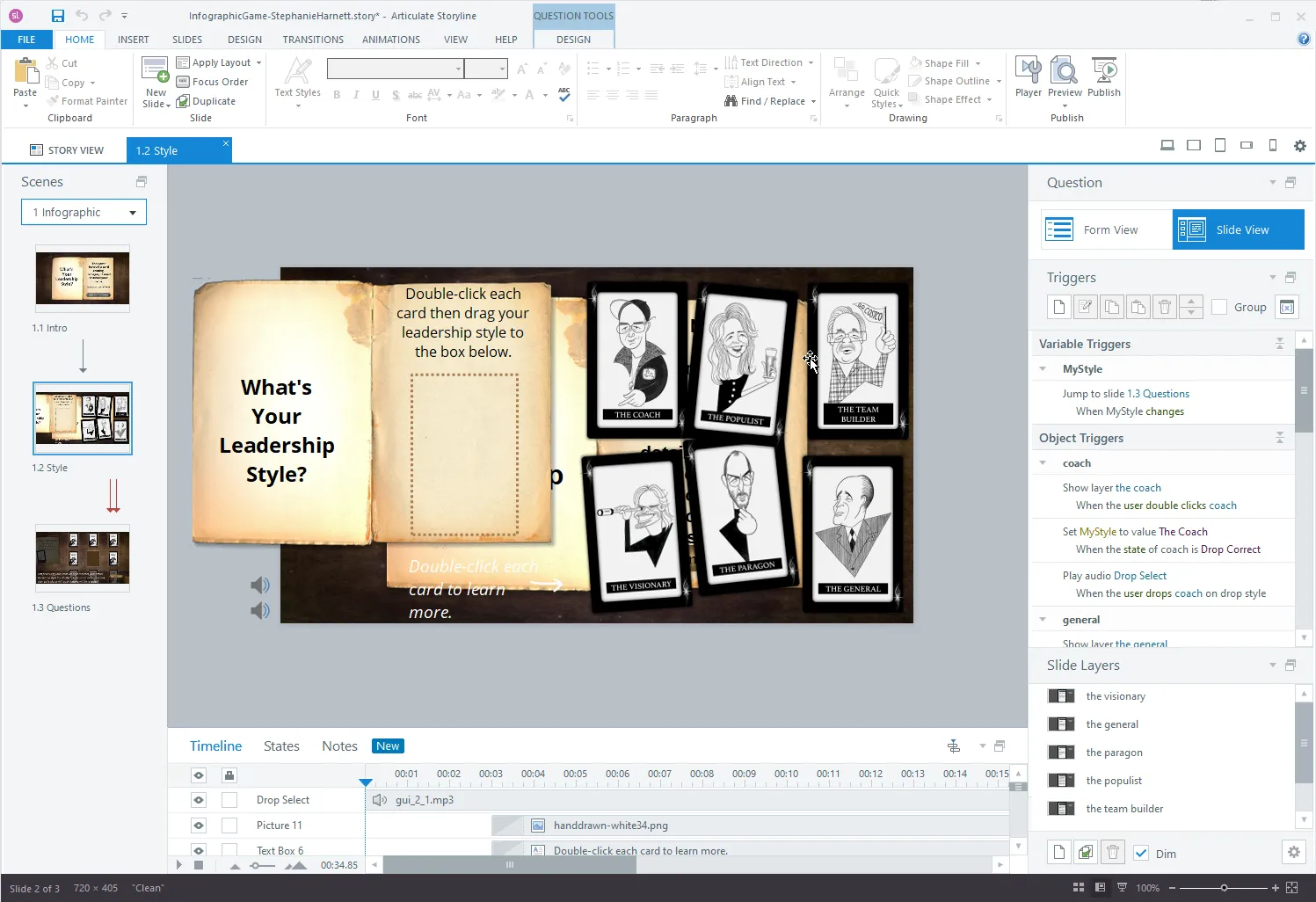 Giao diện Storyline 360