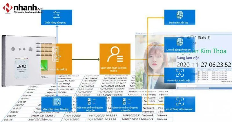 Paradise là một phần mềm chấm công miễn phí bằng excel