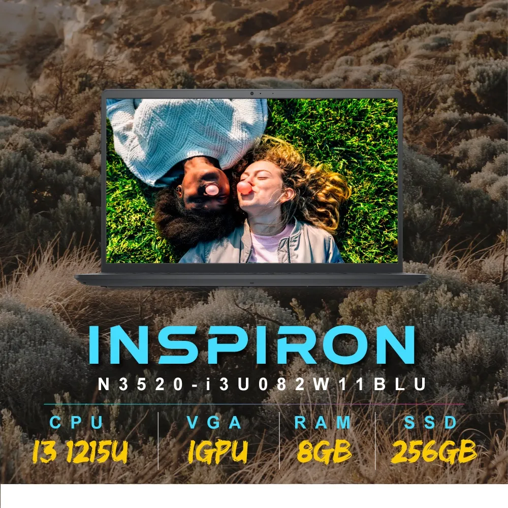 Báo giá laptop Dell Core i3 mới nhất 2026 - Mẫu Inspiron 15 3520