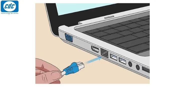 Kiểm tra cáp kết nối để đảm bảo chất lượng hiển thị