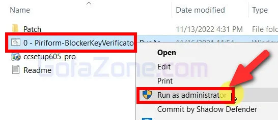 Chặn kết nối Internet của phần mềm bằng quyền Admin