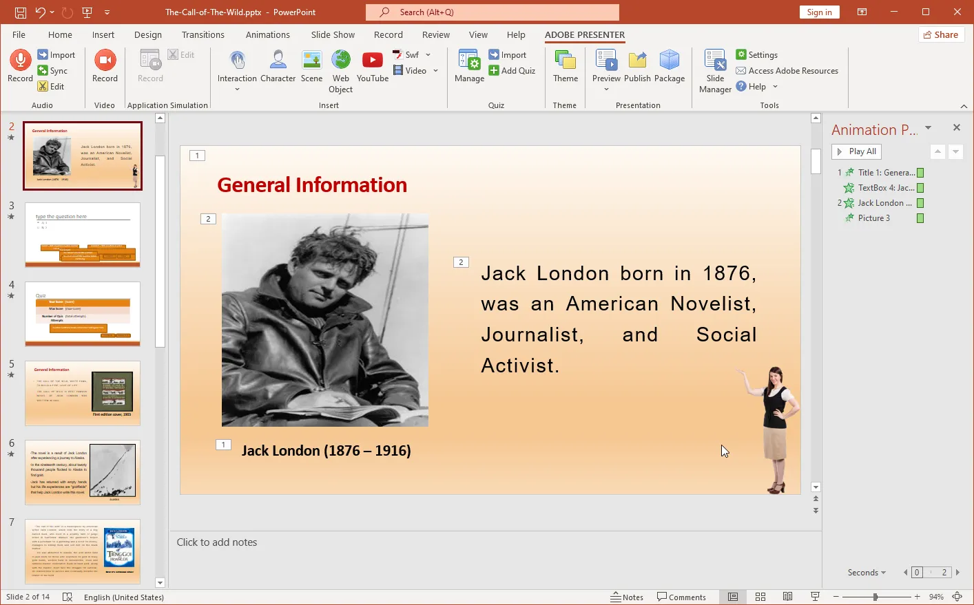 Adobe Presenter tích hợp PowerPoint