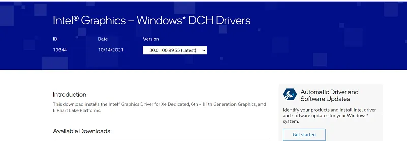 Select the latest driver