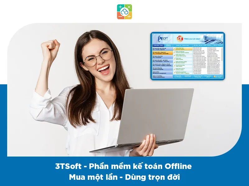 Màn hình nhập liệu chứng từ trên 3TSoft