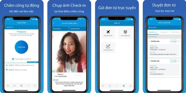 Tính năng chấm công tự động của WISAMI GO