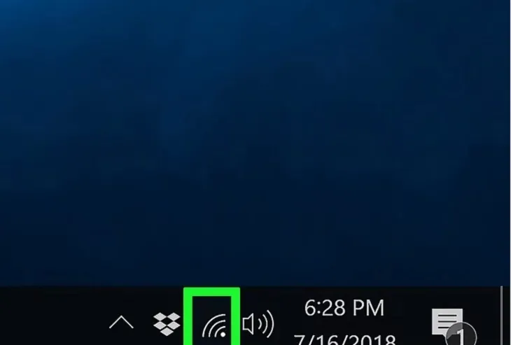 Truy xuất mật khẩu WiFi qua Network Properties trên Windows