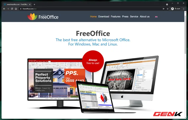 Bộ ứng dụng văn phòng miễn phí LibreOffice