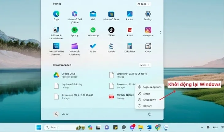 Bạn hãy thử tắt máy khởi động lại máy khi không bật được âm lượng