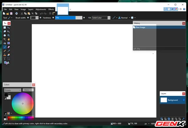 Chỉnh sửa ảnh cơ bản với Paint.net