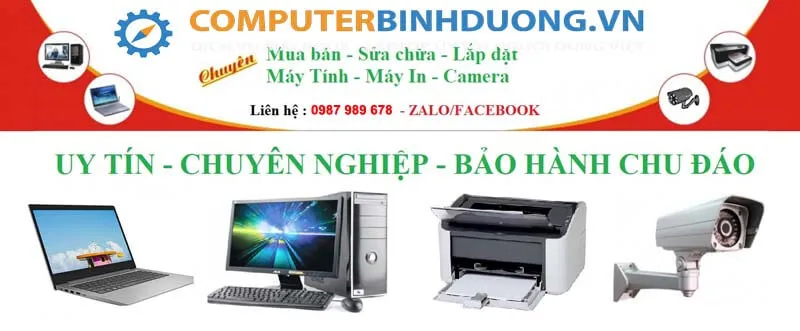Sửa máy tính tại nhà Thuận An uy tín