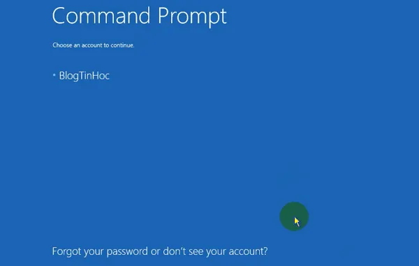 Chọn tài khoản người dùng - Hình 6