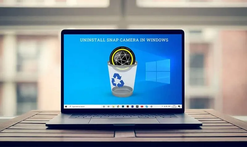 Xóa pháº§n má» m Snap Camera