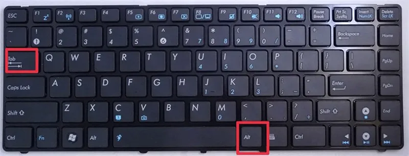 Sử dụng Alt + Tab để chuyển đổi giữa các ứng dụng đang mở