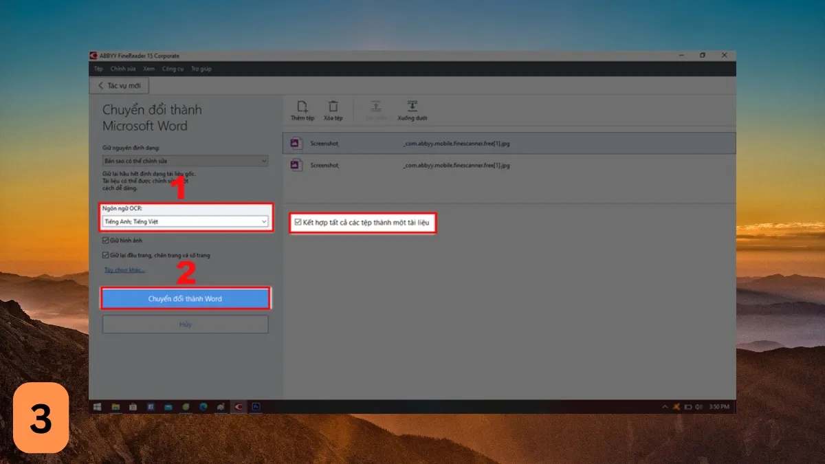 Cài đặt ngôn ngữ OCR cho tiếng Việt