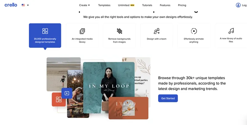 VistaCreate hỗ trợ tạo poster động bắt mắt cho mạng xã hội