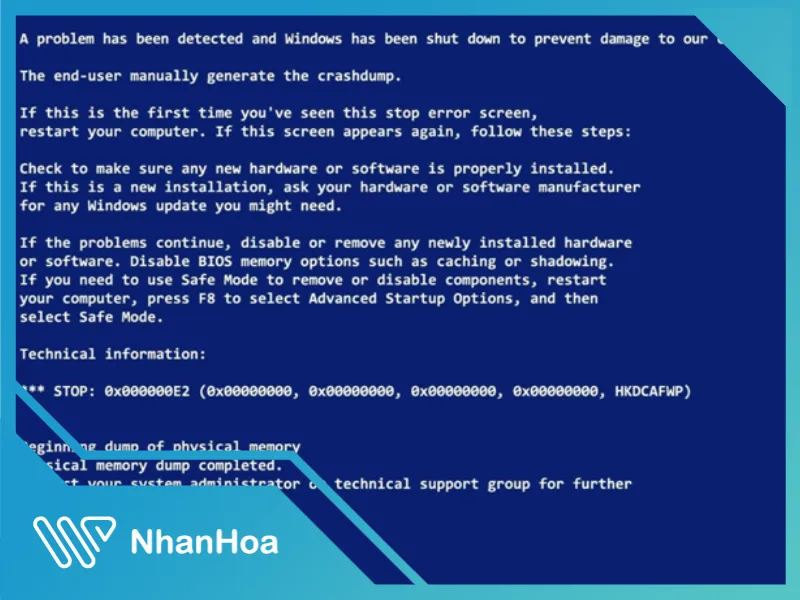 Áp dụng cách sửa lỗi win 7 khi gặp hiện tượng màn hình xanh chết chóc bất thường