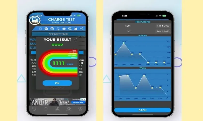 Amperes Lite đo dòng sạc
