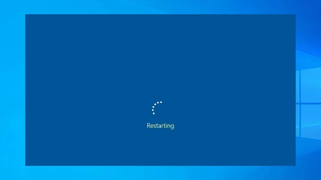 Restart laptop mất bao lâu trên Windows bảng thời gian restart laptop mất bao lâu trên Windows