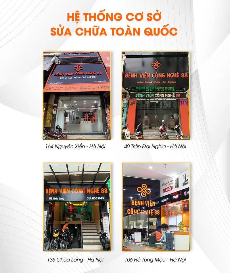 Địa chỉ nâng cấp laptop uy tín tại Hà Nội và TP.HCM