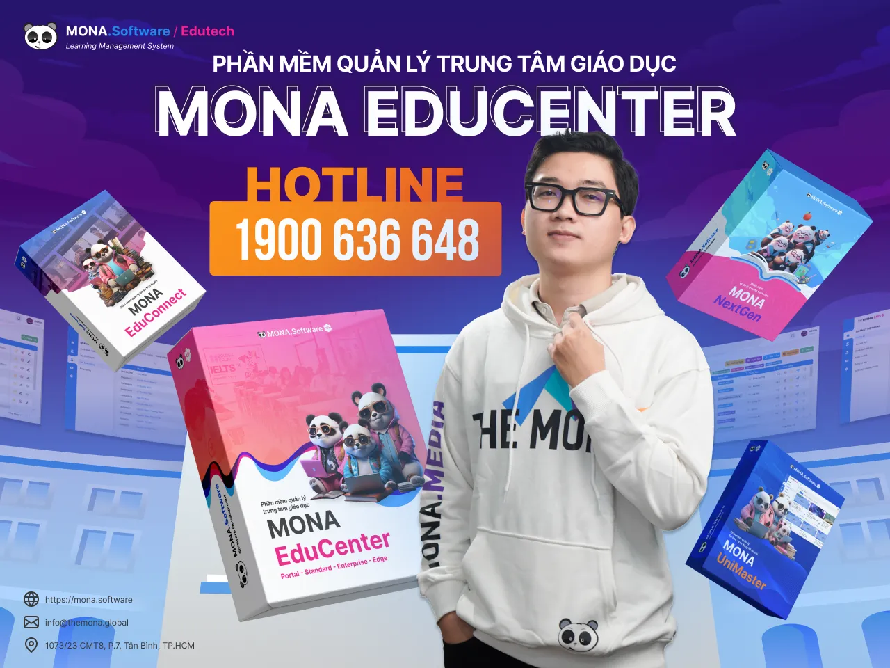 Mona EduCenter - Giải pháp quản lý trung tâm