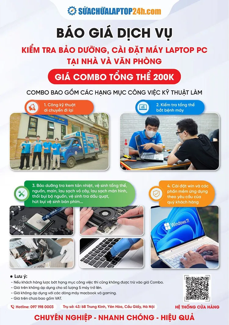 Cài đặt phần mềm cần thiết sau khi hoàn tất hệ điều hành