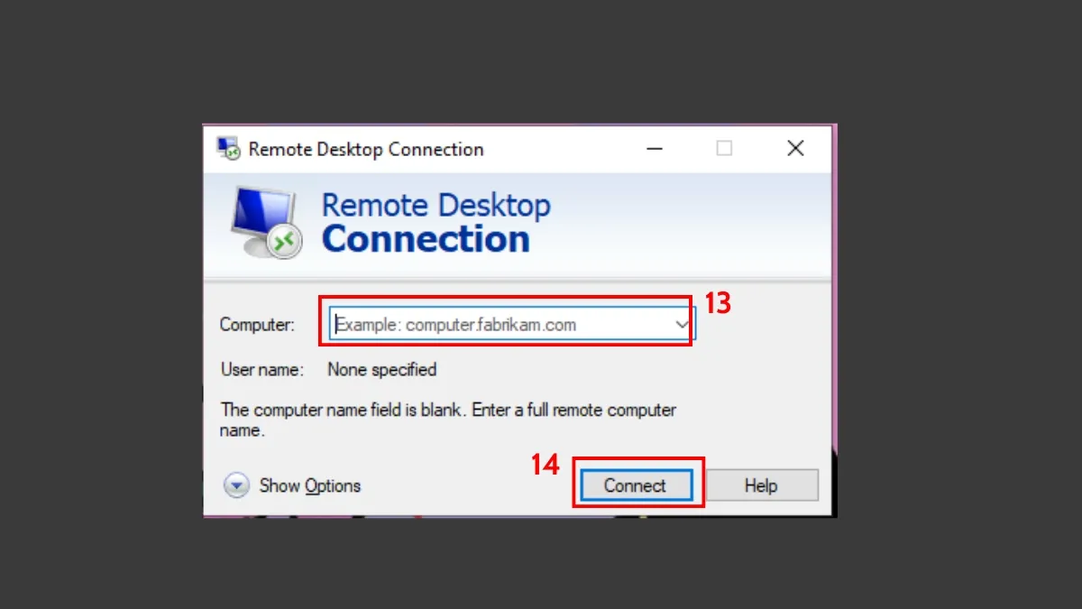 CÃ¡ch báº­t táº¯t mÃ¡y tÃ­nh tá»« xa báº±ng cháº¿ Ä'á»™ Remote Desktop bÆ°á»›c 4 1