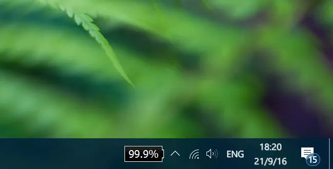 Sử dụng ứng dụng bên thứ ba để hiển thị phần trăm pin chính xác