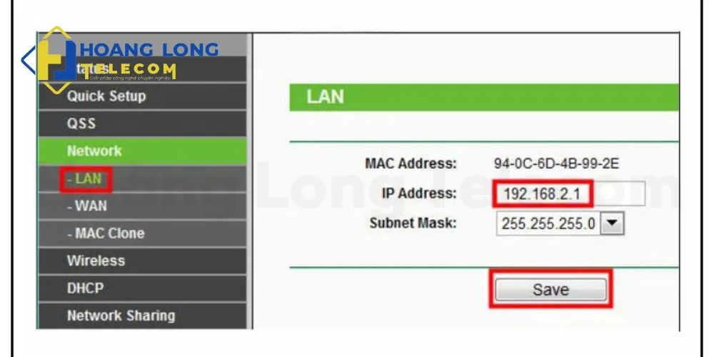 Biến router thứ hai thành Access Point