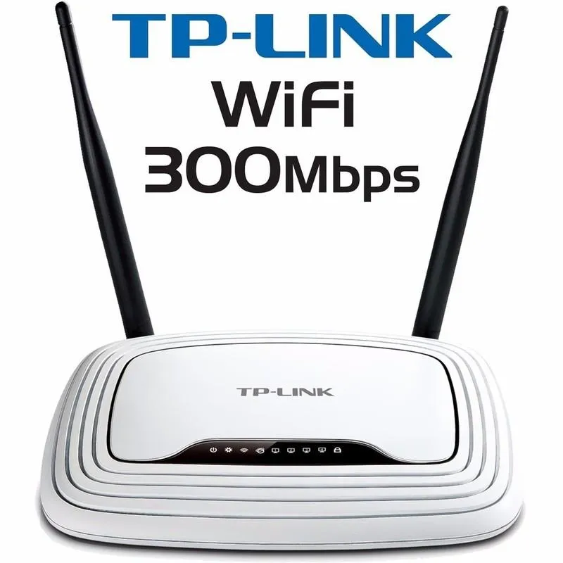 Mặt trước router TP-Link 2 râu TL-WR841N