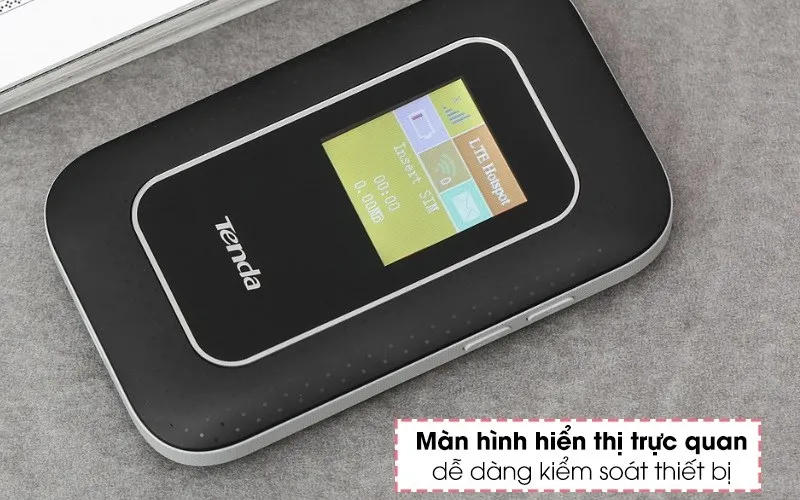 Tenda 4G185 với thiết kế nhỏ gọn, dễ mang theo