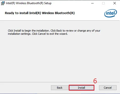 Tiến hành cài đặt bluetooth trên card wifi bluetooth cho pc