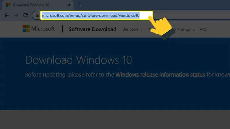 Các bước thực hiện thay đổi User Agent trên Microsoft Edge để lấy link ISO