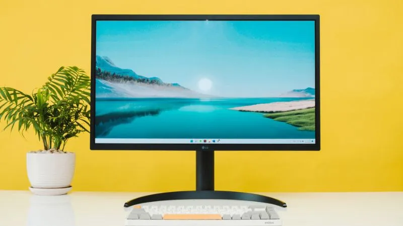 Màn hình hiển thị thông tin từ máy tính