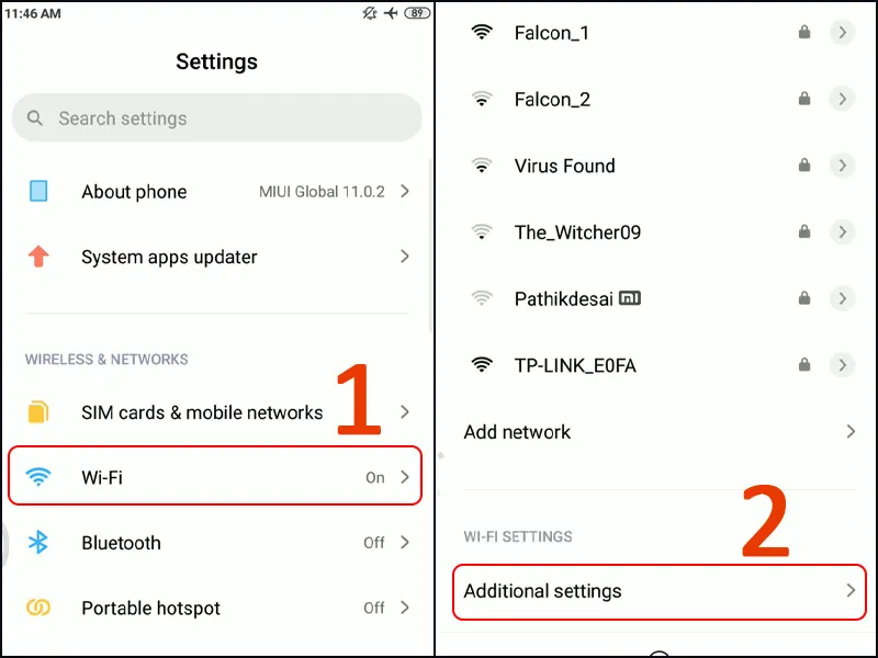 kết nối wifi không cần mật khẩu