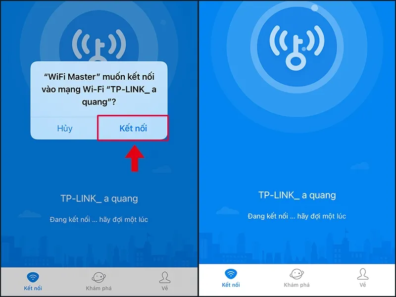 mở wifi không cần mật khẩu