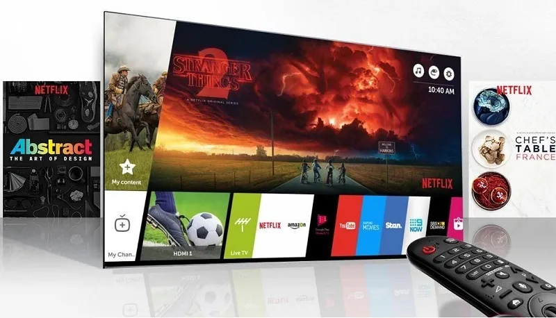 Kết nối wifi giúp bạn có thêm nhiều trải nghiệm tuyệt vời trên tivi LG