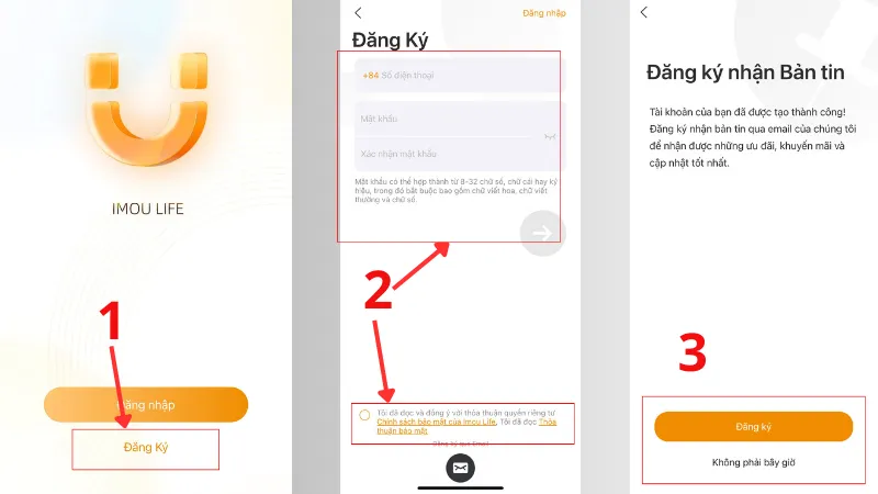 Đăng ký tài khoản
