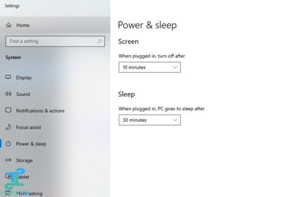 Cách cài đặt chế độ ngủ cho máy tính Win 10