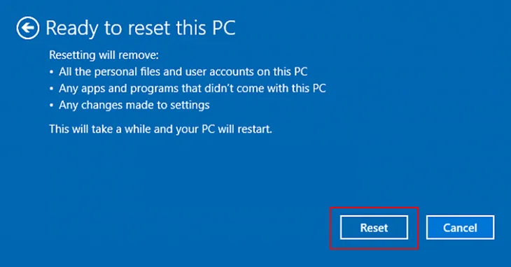 6 trÆ°á»ng há»£p phá»• biáº¿n cáº§n cÃ i láº¡i win 10 cho laptop (Nguá»“n: Äiá»‡n MÃ¡y Xanh)