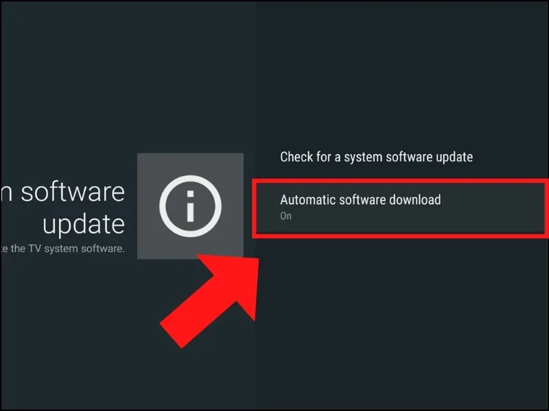 Bật tự động kiểm tra cập nhật