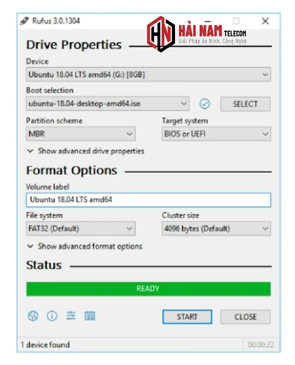 Cách cấu hình phần mềm Rufus để tạo USB cài Windows 7