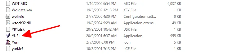 Cách chạy file sau khi download Red Alert 2 cho Win 10